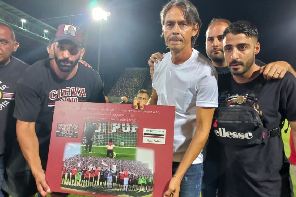 Pippo Inzaghi, sono sicuro che la Reggina tornerà a splendere