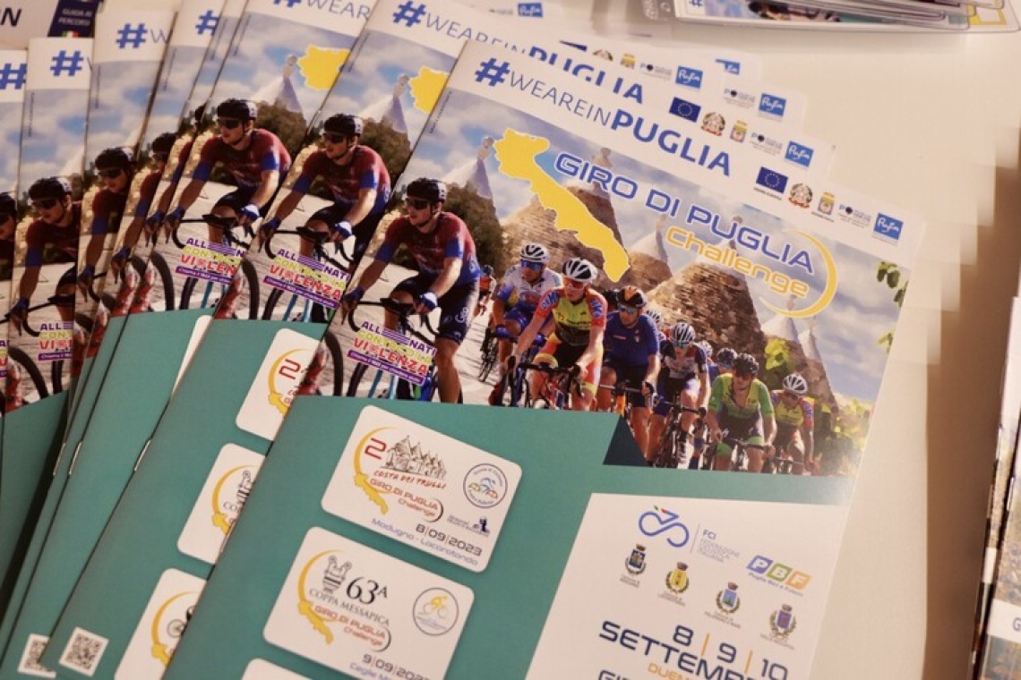 Da domani parte il Giro di Puglia Challenge con la nazionale ciclisti italiana