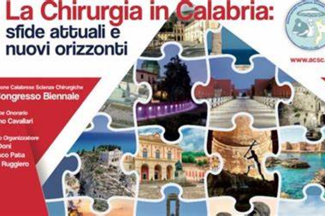 XXI Congresso sui Nuovi Orizzonti della Chirurgia Calabrese a Cosenza