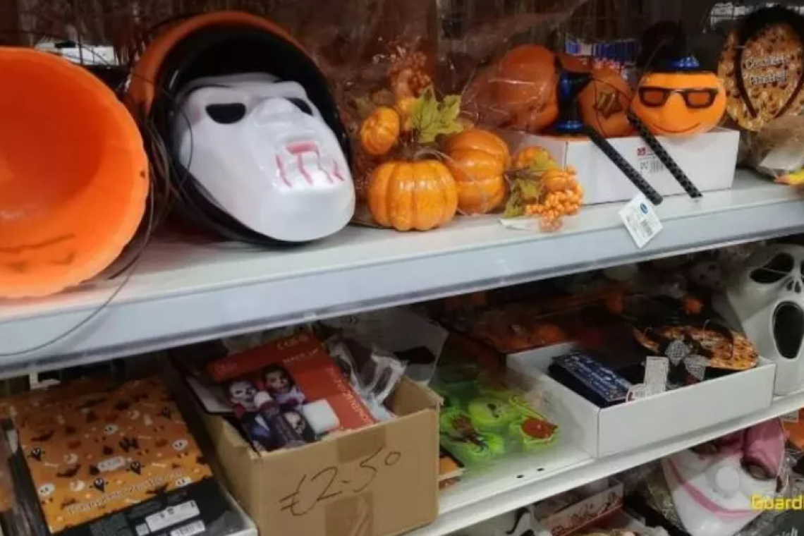 Cosenza, sequestrati oltre 30 mila articoli non sicuri per Halloween e Ognissanti